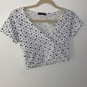 Brandy Melville Flower Print Amara Top